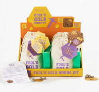 Fool's Gold Mining Kit - Sift Real Sand and Crystals!