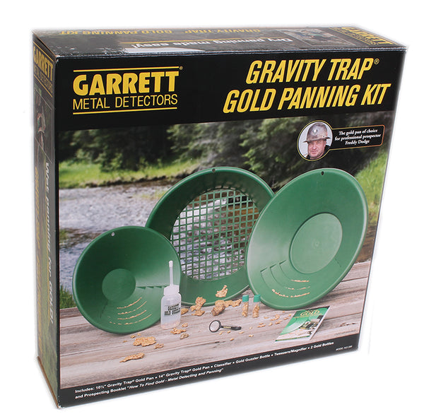Garrett Deluxe Gold Trap Gold Panning Kit Kellyco Detectors
